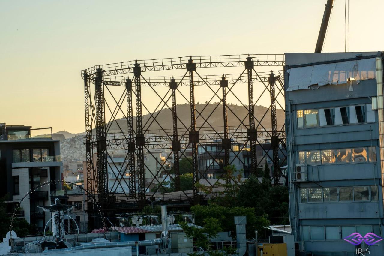 Luxury Penthouse With Acropolis View And Jacuzzi Appartement Athene Buitenkant foto