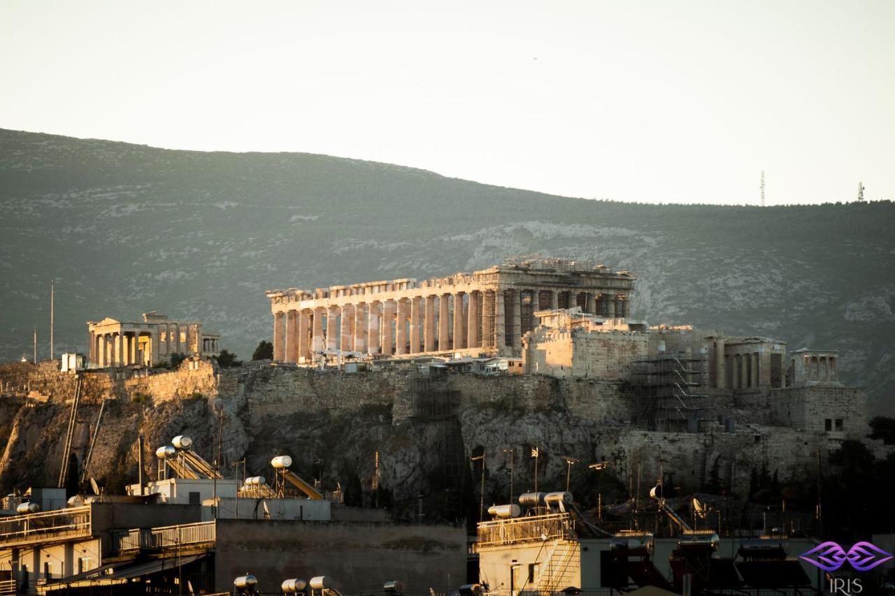 Luxury Penthouse With Acropolis View And Jacuzzi Appartement Athene Buitenkant foto