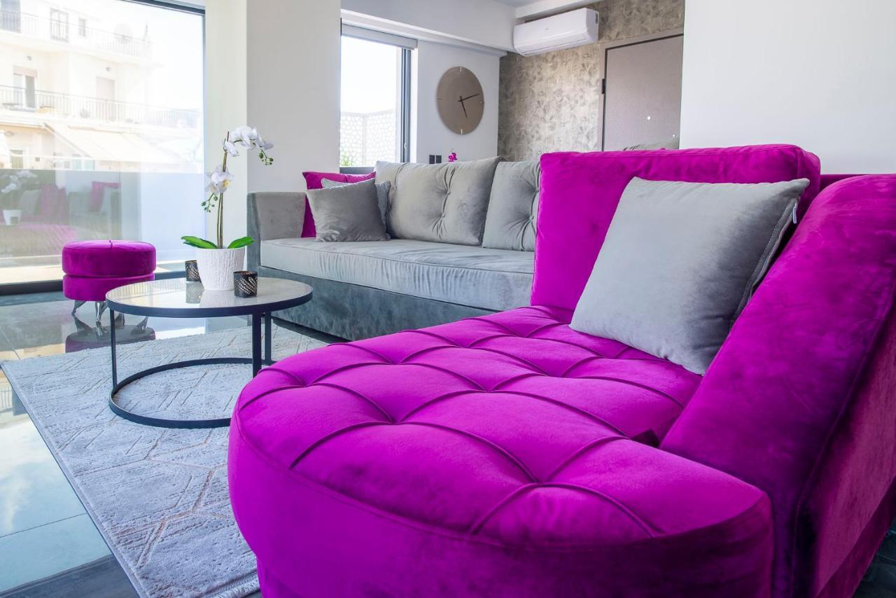 Luxury Penthouse With Acropolis View And Jacuzzi Appartement Athene Buitenkant foto