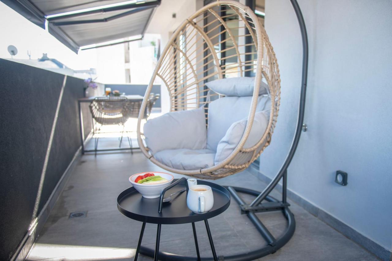 Luxury Penthouse With Acropolis View And Jacuzzi Appartement Athene Buitenkant foto
